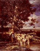 unknow artist Sheep 089 oil painting reproduction